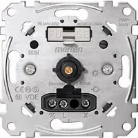 Merten MEG5131-0000 Drehdimmer-Einsatz für Glühlampen und Halogenlampen, 40-400 W, mit Druck-Ausschalter für optimale Lichtsteuerung - (2 von 2)