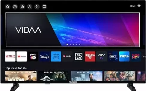 Telefunken QLED Fernseher 50 Zoll Smart TV VIDAA QU50VP750S (2 von 10)