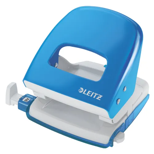 LEITZ Bürolocher NeXXt Metall Locher hellblau 5008-00-30 bis zu 30 Blatt 80 g/m² (2 von 2)