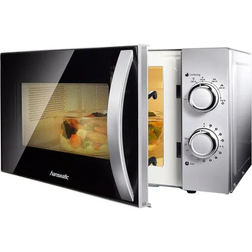 Hanseatic Mikrowelle 76409986, 20 l, 6 Leistungsstufen, Auftaufunktion (2 von 2)