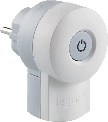 LEGRAND Schutzkontakt-Stecker mit LED-Schalter (2 von 2)