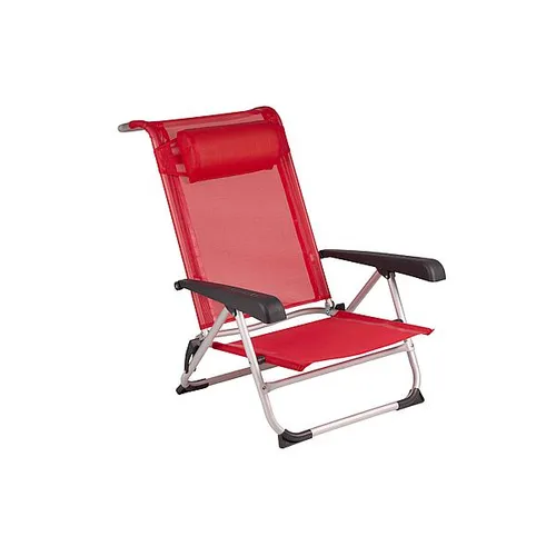 Bo-Camp Saint-Tropez Strandstuhl, rot (2 von 7)