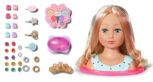 BABY Born Stylingkopf Prinzessin, Puppenschminkkopf für kreative Kinder (2 von 45)