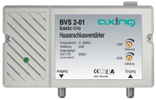 Axing BVS 2-01 Kabel-TV Verstärker 25 dB (2 von 2)