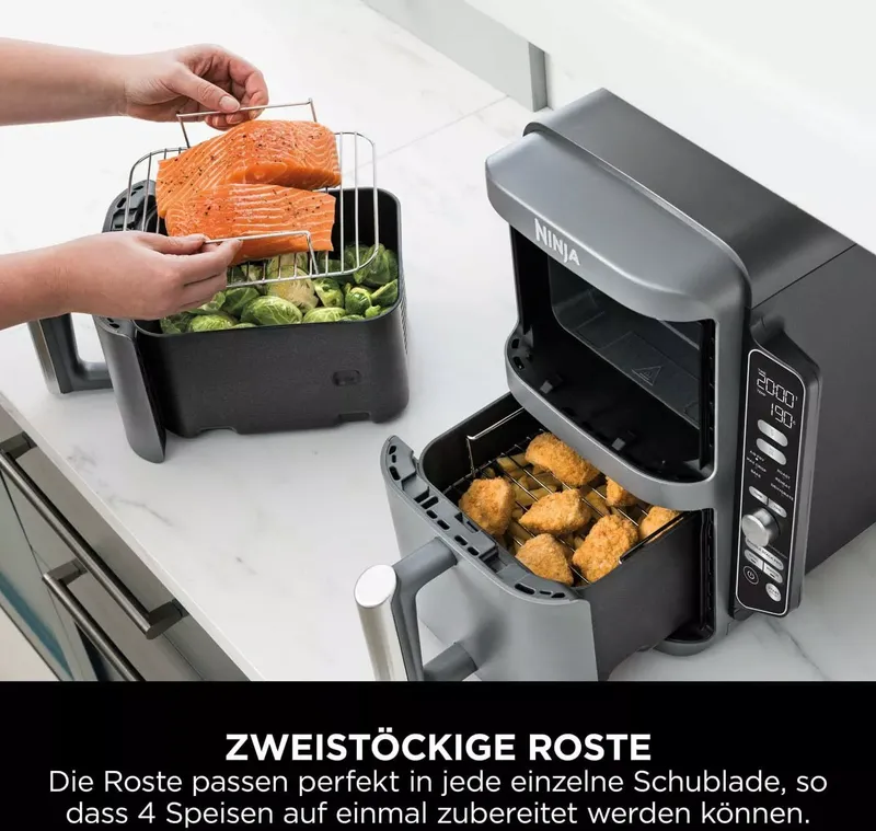 NINJA Heißluftfritteuse Double Stack XL (11 von 13)