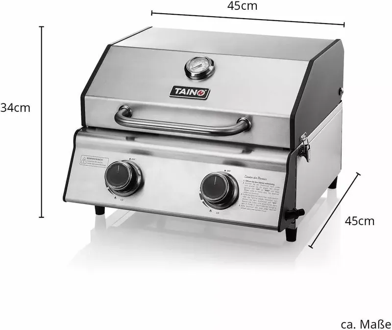 TAINO PLATINUM COMPACT DARK Tischgrill (11 von 11)