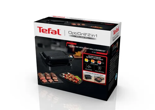 Tefal GC7728 Optigrill 2in1 Kontaktgrill schwarz (12 von 13)