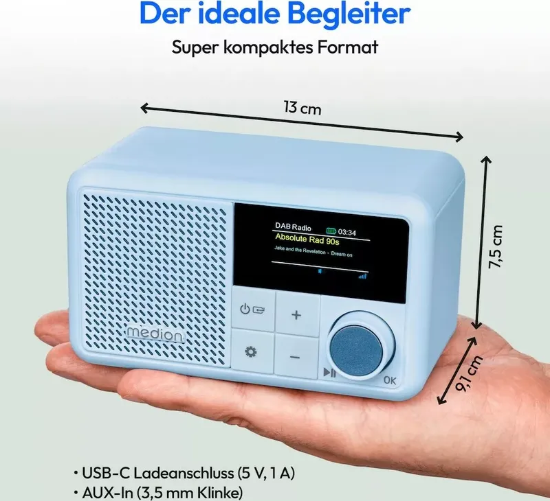 Medion® Radio DAB+ mit Bluetooth 5.3 (12 von 13)