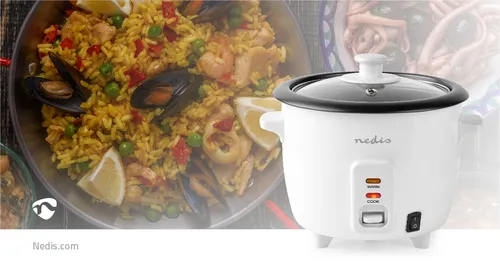 Nedis REISKOCHER 0,6L 300W (KARC06WT WS) (12 von 12)