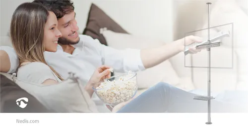 Nedis Vollbeweglicher TV-Ständer TVSM5750BK (12 von 12)