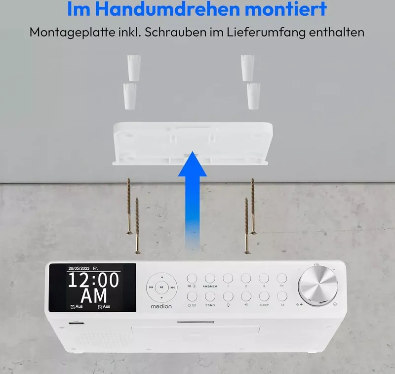 MEDION P66750 Küchen Unterbauradio (13 von 23)