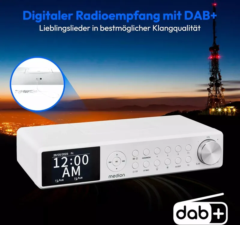 MEDION P66750 Küchen Unterbauradio (15 von 23)