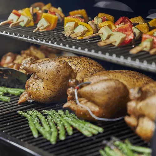 Weber Smoke Fire EX6 GBS Pelletgrill – 46 x 91 cm Grillfläche (17 von 21)