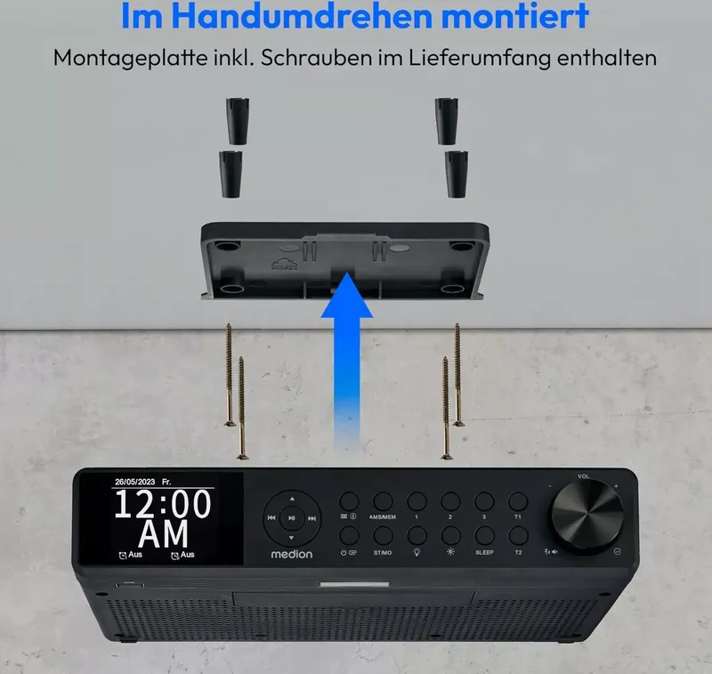 MEDION P66750 Küchen Unterbauradio (19 von 23)