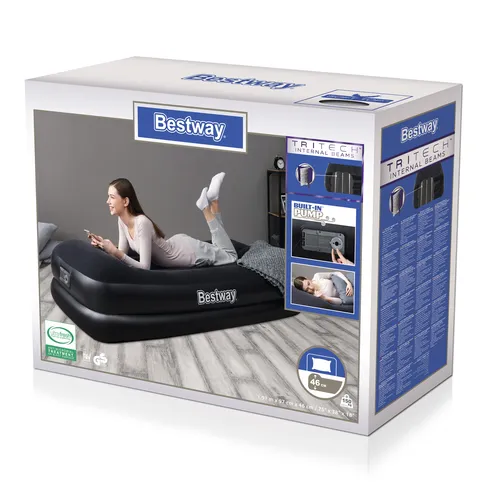 Bestway 67401 Luftbett mit integrierter Pumpe (20 von 20)
