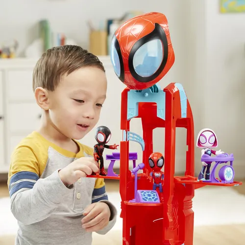 Marvel Spidey and His Amazing Friends 2-in-1 Spider Raupe Hauptquartier Spielset (20 von 27)