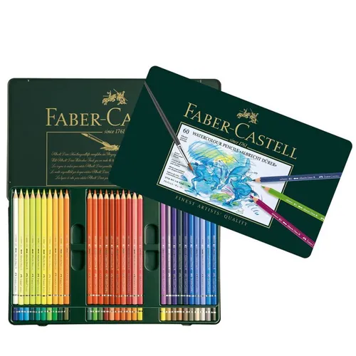 Faber-Castell Aquarellstifte Albrecht Dürer 117560, 60 Stück im Metalletui (3 von 3)