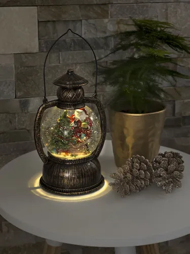 Konstsmide Weihnachtsbeleuchtung LED Kugellaterne Weihnachtsmann (3 von 4)
