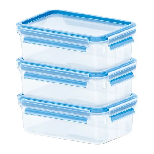 Emsa Frischhaltedosen-Set 1l 3er Set blau (3 von 6)