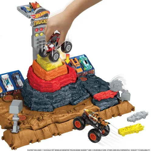 Hot Wheels Monster Trucks Arena Smashers Bone Shaker Spielset (3 von 7)