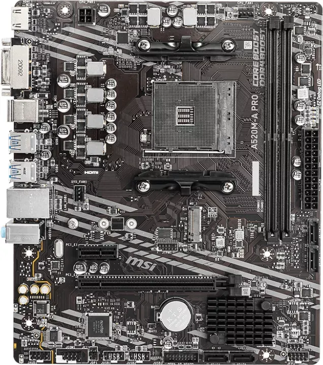 MSI A520M-A PRO Mainboard (3 von 5)