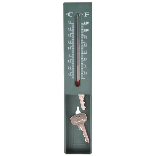 Esschert Design Thermometer mit Schlüsselversteck, Versteck für Schlüssel TH78 (3 von 4)