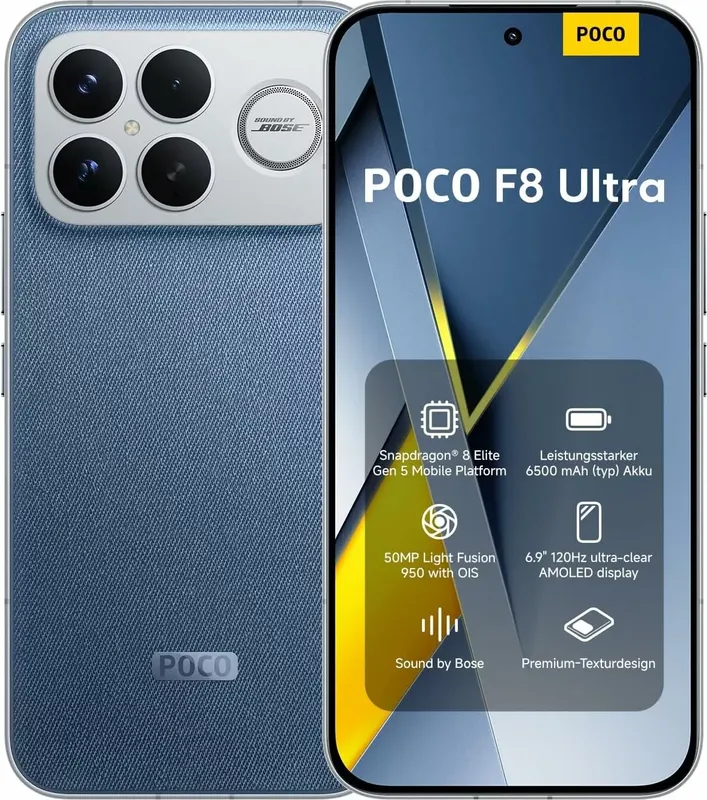 POCO F8 Ultra 12+256GB 6.9