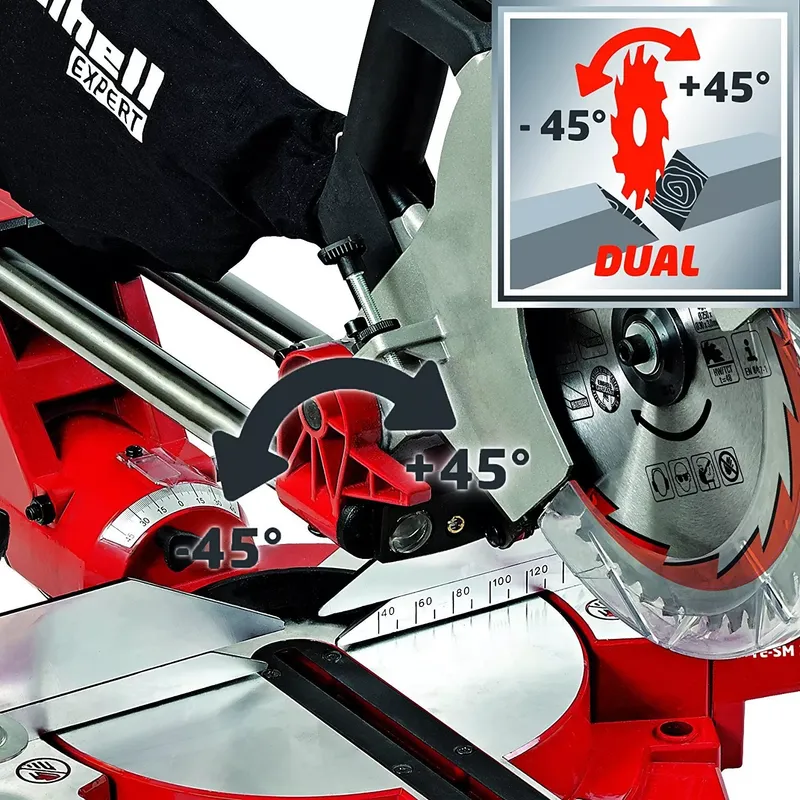 Einhell Zug-Kapp-Gehrungssäge TE-SM 2534 Dual (3 von 12)