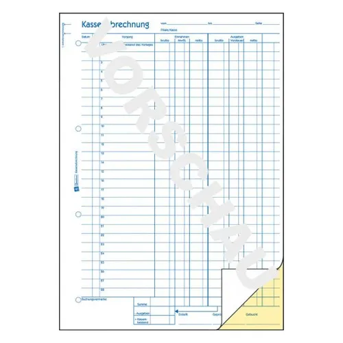 AVERY Zweckform Kassenbuch EDV Formularbuch 426 (3 von 7)