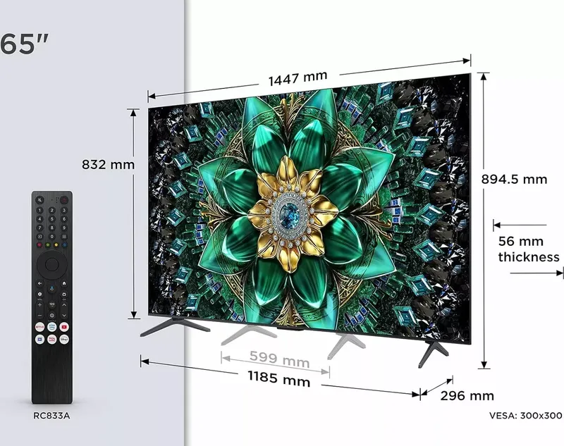 TCL 65Q6CX1 QLED Mini LED-Fernseher 65 Zoll (3 von 6)