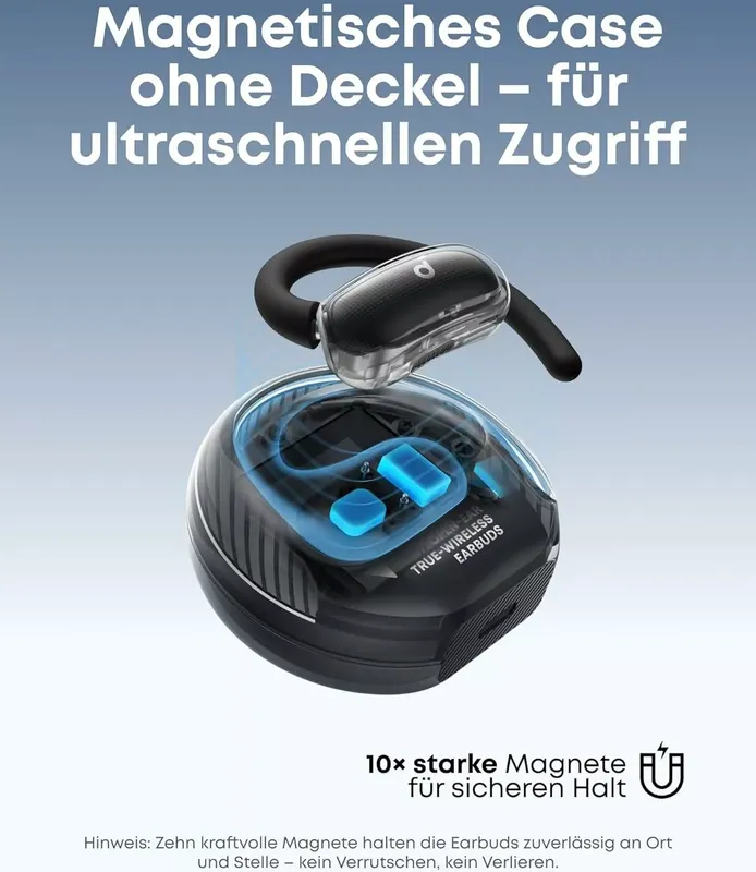 SOUNDCORE BY ANKER V40i, Open-ear Kopfhörer Bluetooth Weiß (3 von 12)