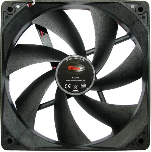 Lüfter 120 mm Axiallüfter SINAN 20 dB (3 von 3)