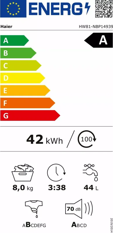 Haier HW81-NBP14939 Waschmaschine (3 von 3)