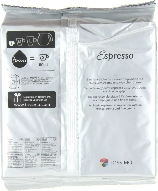 Tassimo Kapseln Jacobs Espresso Classico, 80 Kaffeekapseln (3 von 4)
