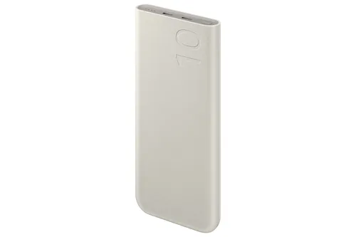 Samsung Powerbank 10.000 mAh (25 W) in Beige – Schnelles Laden mit 2 Ports für unterwegs - (3 von 8)