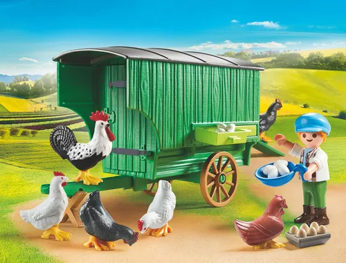 PLAYMOBIL Mobiles Hühnerhaus, 70138 (3 von 5)