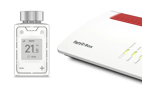 FRITZ!Smart Thermo 302 (Intelligenter Heizkörperregler für das Heimnetz, zum Energie sparen, für alle gängigen Heizkörperventile und FRITZ!Box) (3 von 5)