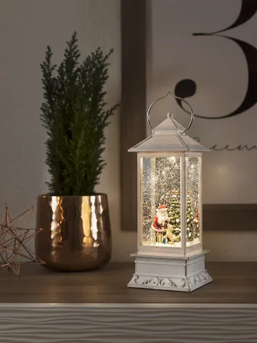 Konstsmide LED Wasserlaterne Weihnachtsmann mit Hund, 27cm (3 von 3)