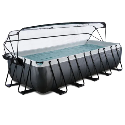 Framepool EXIT mit multifunktionaler Poolabdeckung, schwarz, 250x540x122 cm (3 von 7)
