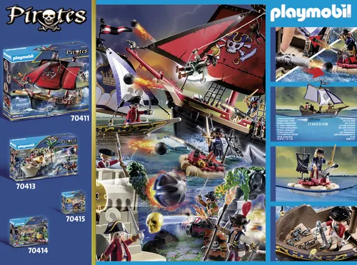 PLAYMOBIL 71530 Großes Piratenschiff (3 von 10)