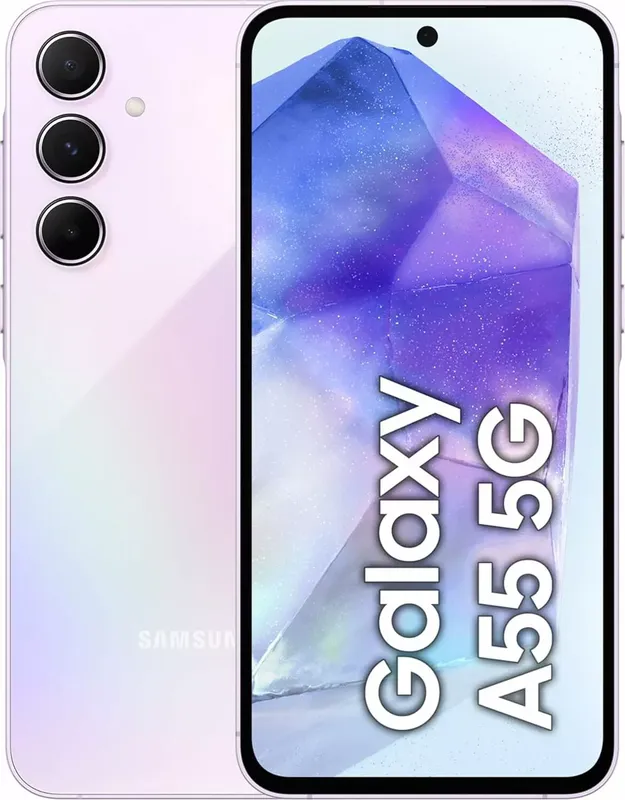 SAMSUNG Galaxy A55 5G Smartphone 128 GB Mitternachtsblau (3 von 5)