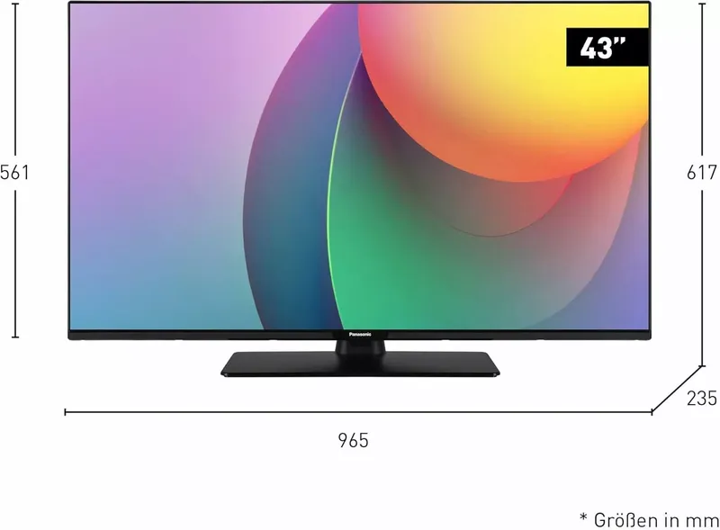 Panasonic TB-43W60AEZ (3 von 7)