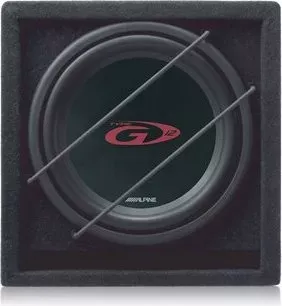 ALPINE SBG-1244BP 30cm Gehäuse-Subwoofer (3 von 3)