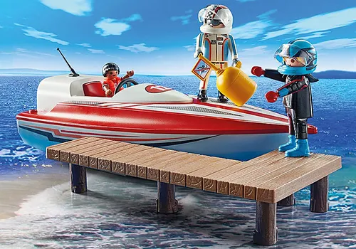 PLAYMOBIL Family Fun 70744 Speedboot mit Unterwassermotor (3 von 3)