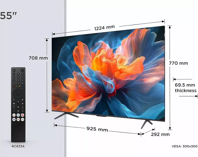 TCL 55T8C 55 Zoll QLED Fernseher (3 von 6)