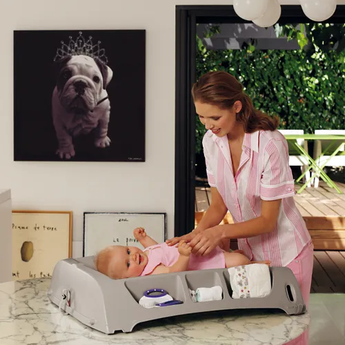 OKBABY Flat Wickelauflage – Flexibel für Tisch, Babybett oder Badewanne (3 von 7)