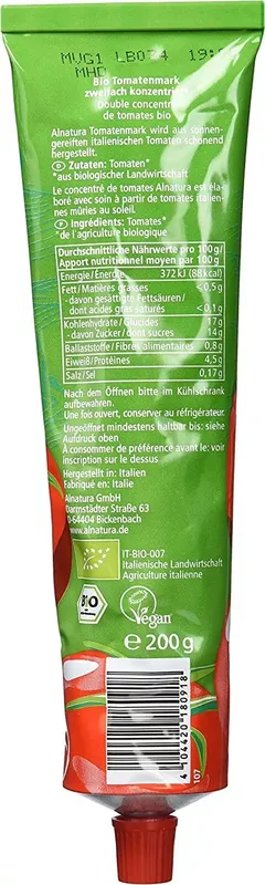 Alnatura Bio Tomatenmark 200g (3 von 3)