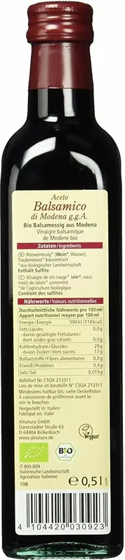 Alnatura Bio Aceto Balsamico di Modena (3 von 5)