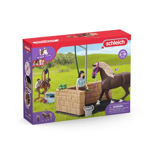 Schleich 42438 HORSE CLUB Waschplatz mit Emily & Luna (3 von 16)