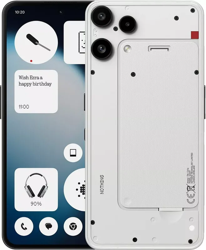 NOTHING Phone (3a) Lite 128 GB Schwarz Dual SIM (3 von 4)
